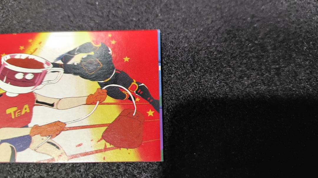 超希少【当時モノ】キン肉マンカード　メンコ　昭和アニメ　裁断エラー