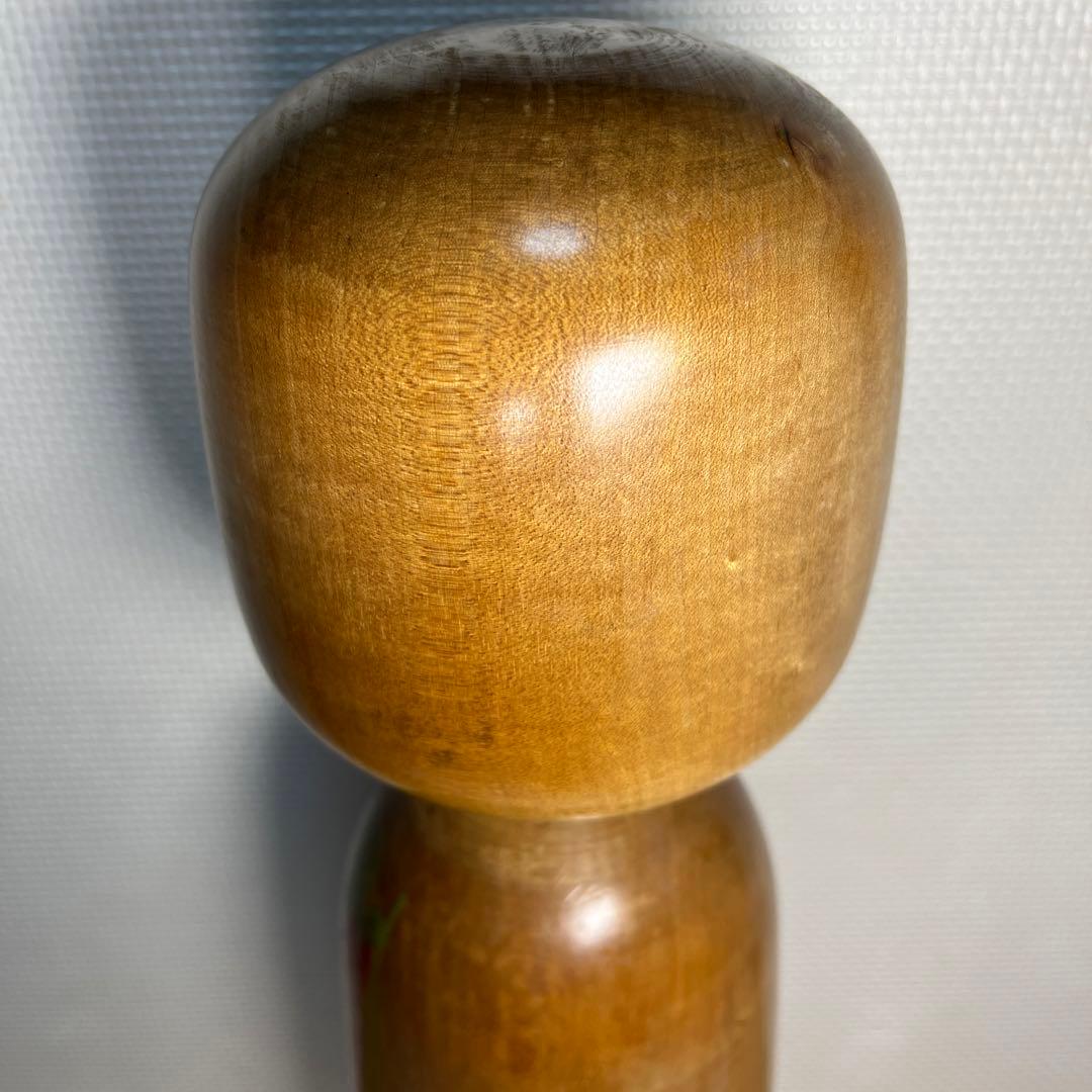 ⭕️木地山こけし　伝統こけし　小椋啓太郎指導　1.5尺大型　蒔絵師　小野寺重一