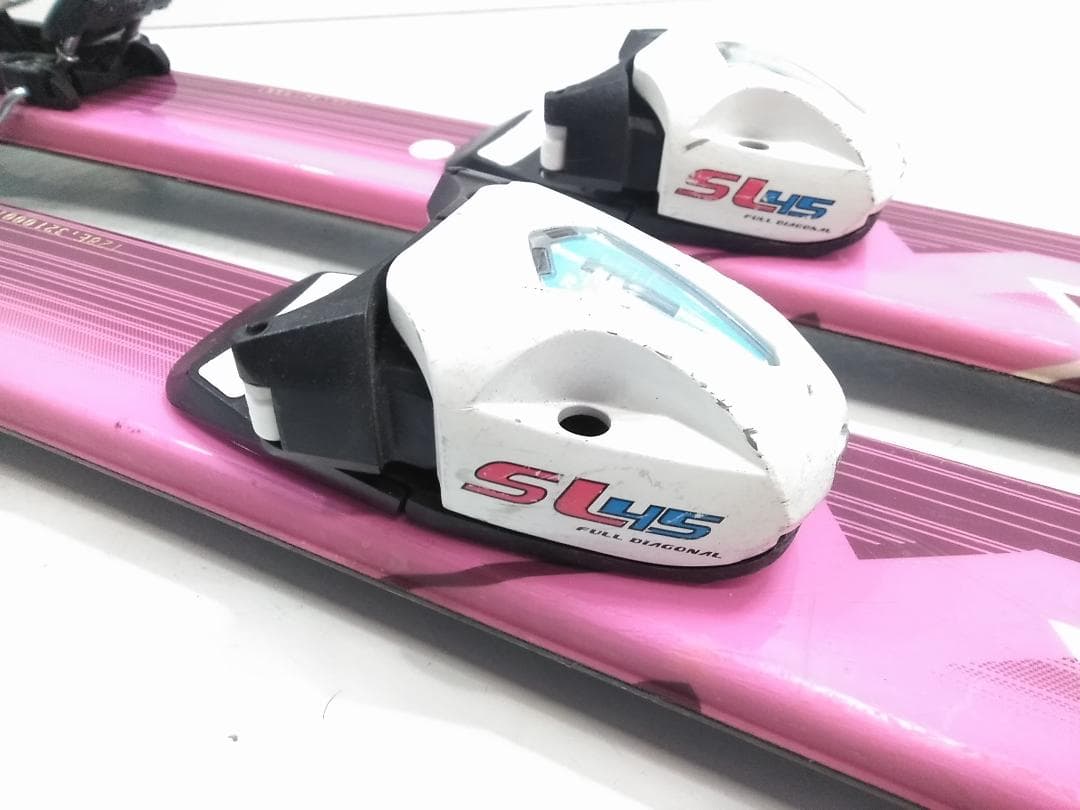 女の子 ジュニアスキー4点セット セレス 128cm ブーツ 25cm ◇