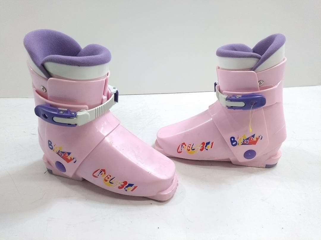 女の子 ジュニアスキー4点セット セレス 128cm ブーツ 25cm ◇