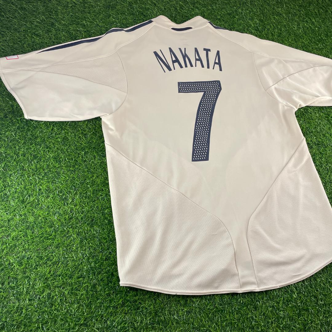 日本代表 2004 中田英寿 アウェイ 正規品 ユニフォーム アディダス XL