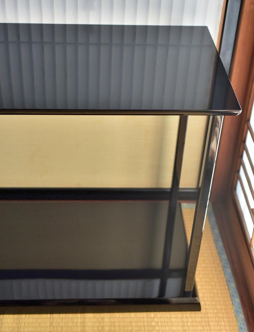 輪島塗　真台子組立式【極上品】飾棚　お茶道具/共箱