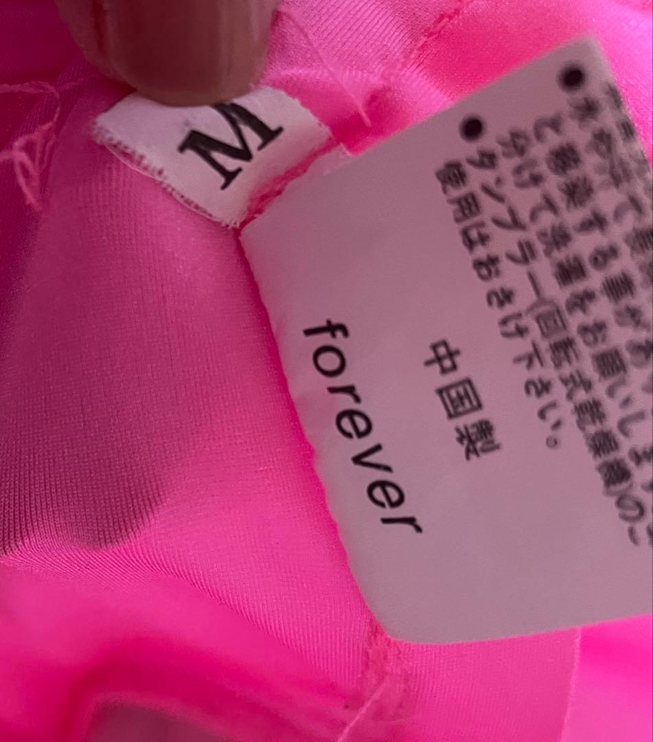 華やかなピンクの社交ダンスドレスMサイズ