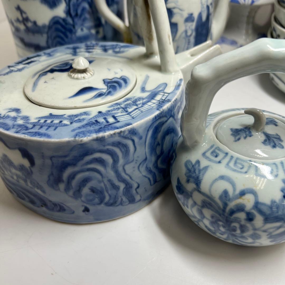 中国清時代　水次、古伊万里水次、膾皿色々　東Y7-1223③タカト