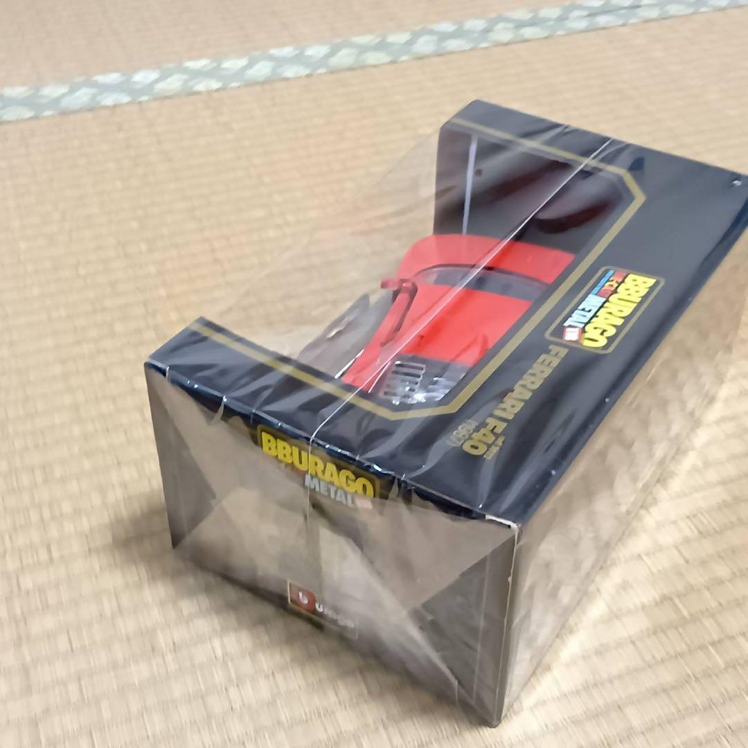 【HK】 burago ブラーゴ　フェラーリ　F40 1/18