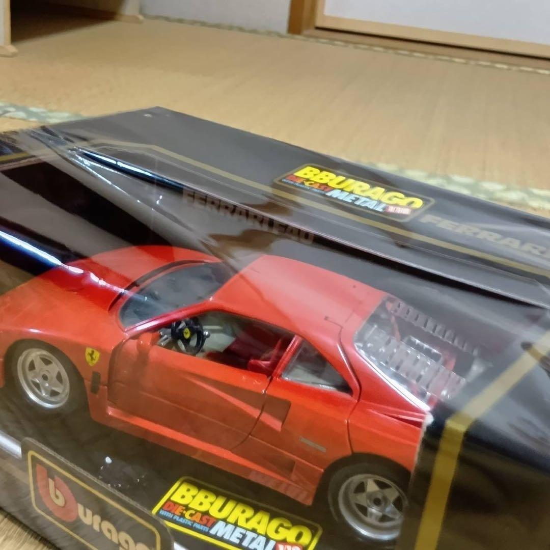 【HK】 burago ブラーゴ　フェラーリ　F40 1/18
