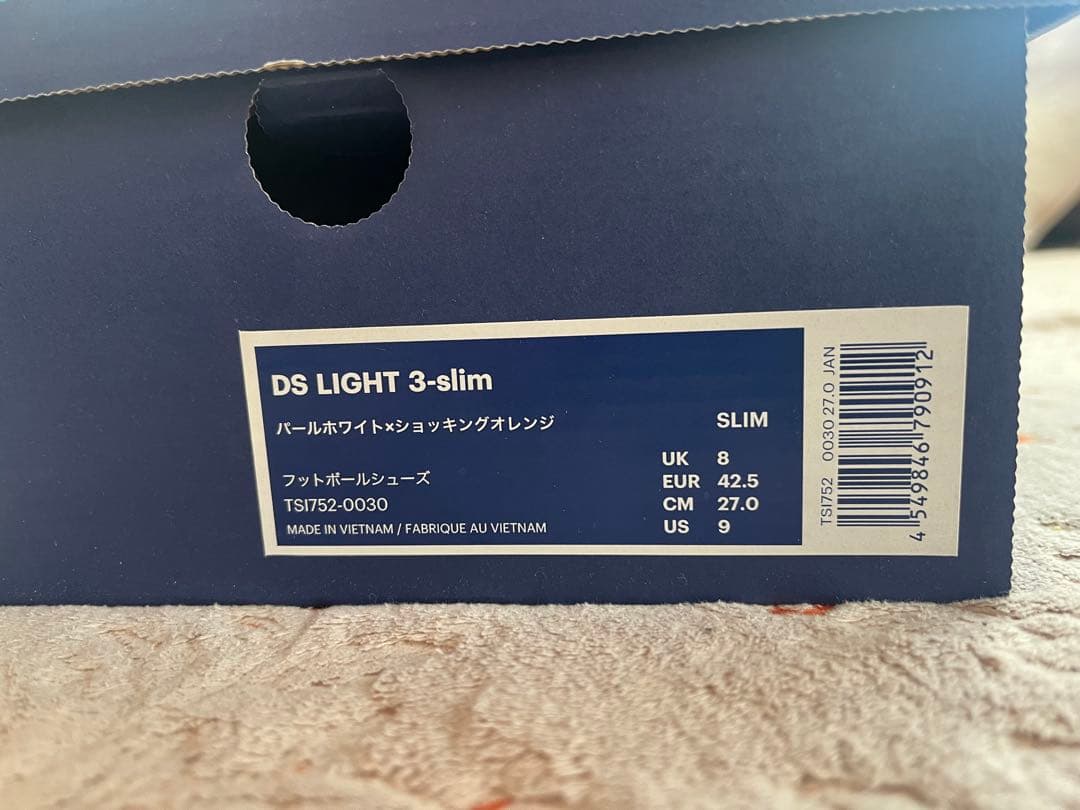 【新品・美品】ASICS サッカースパイク　27cm