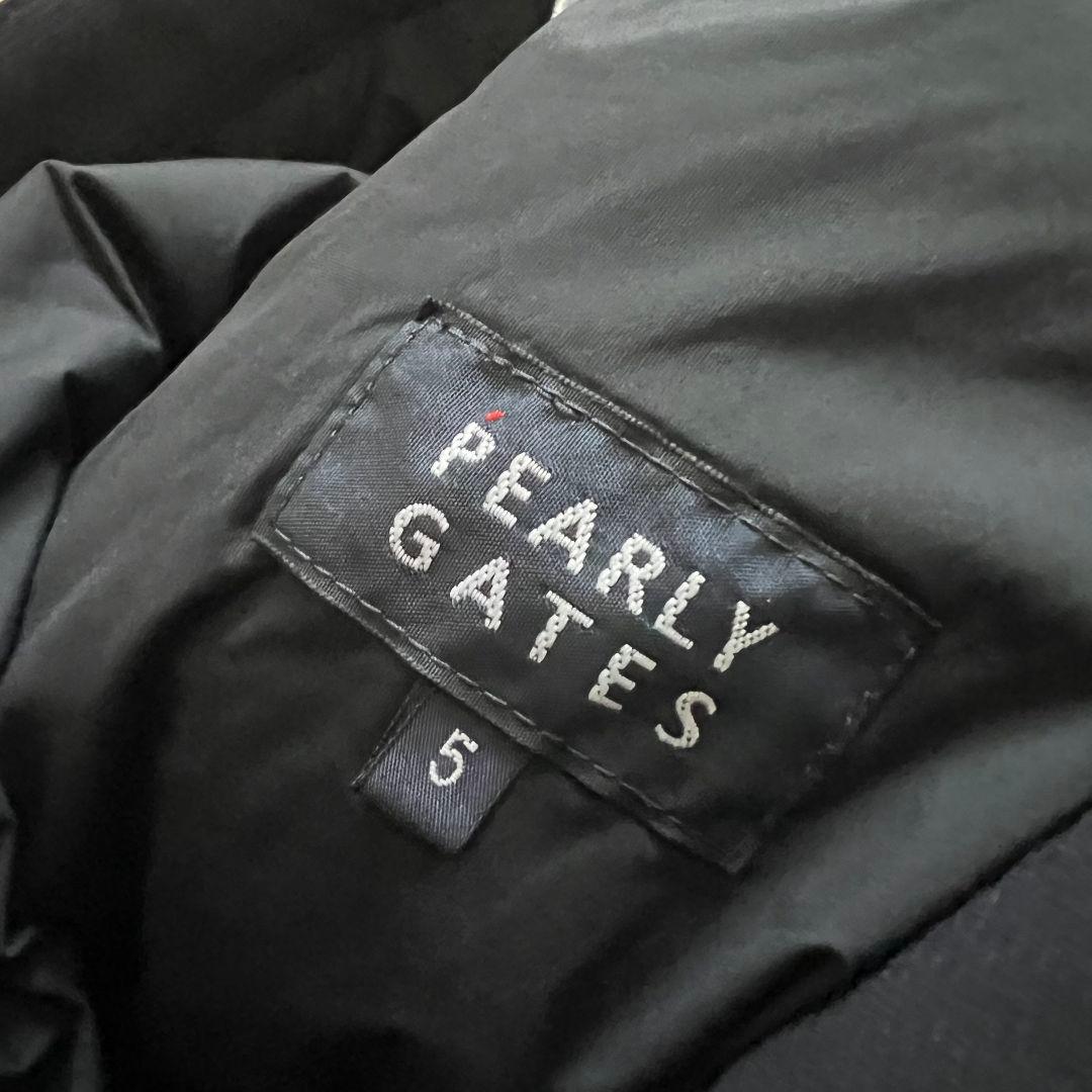 PEARLY GATES パーリーゲイツ　中綿入り　ダウン　ロゴ　パンツ　メンズ