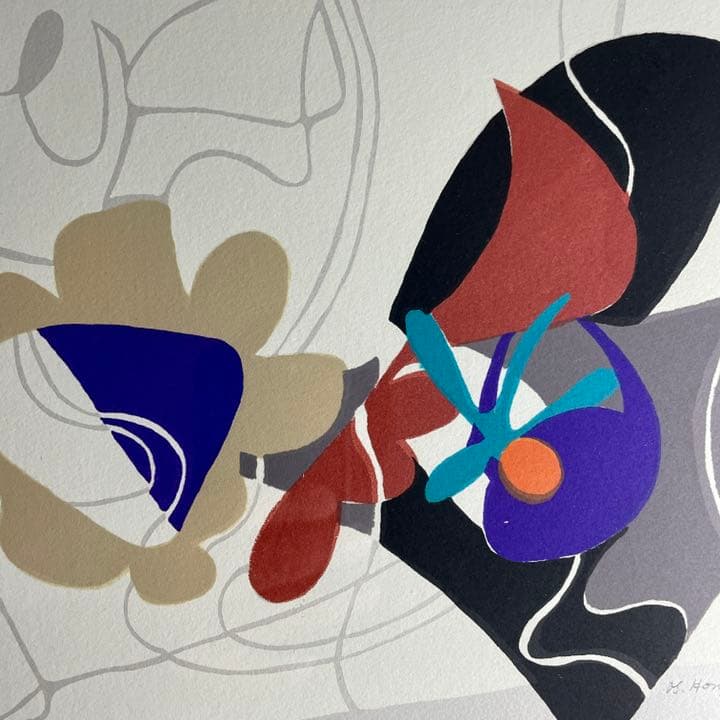 ◆【本荘まさ子】Harmony 1995年 シルクスクリーン NEW YORK◆