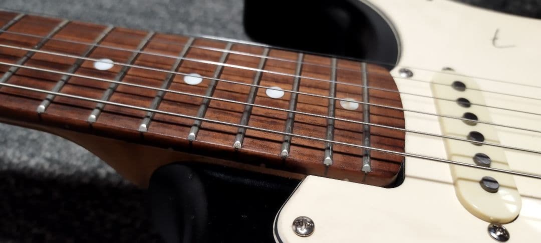 初期ロゴ Photogenic フォトジェニック エレキギター バリトラ杢ネック