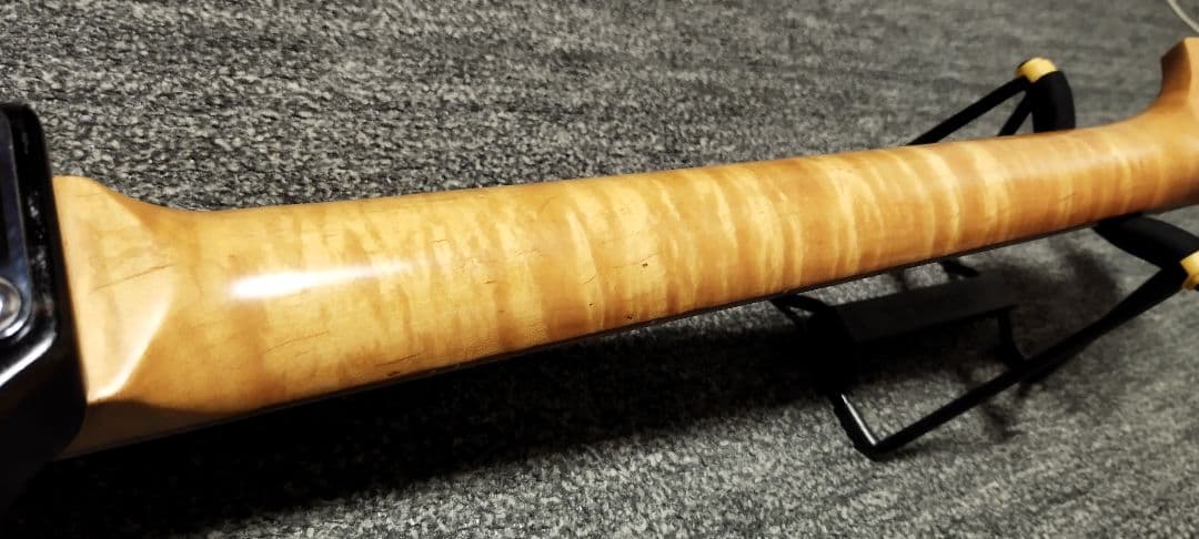 初期ロゴ Photogenic フォトジェニック エレキギター バリトラ杢ネック