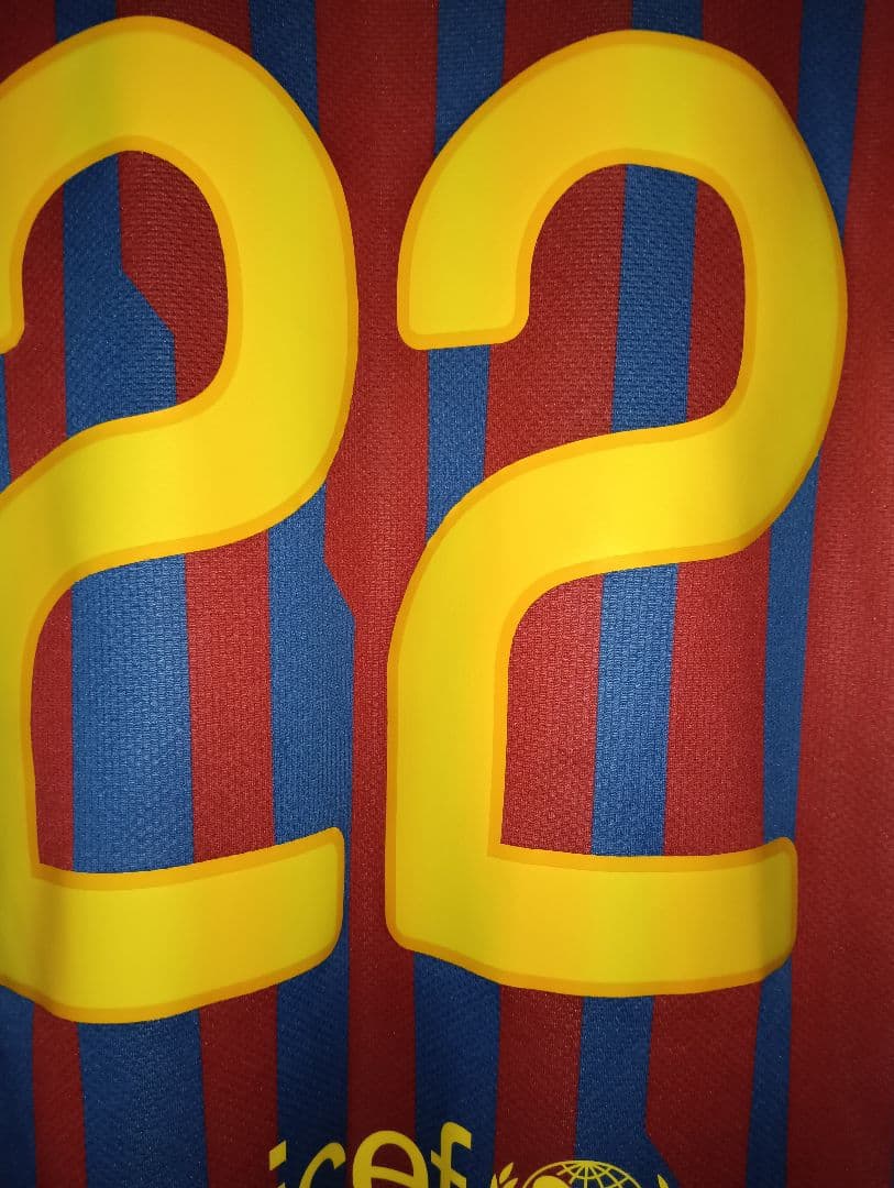 FCバルセロナ ABIDAL 22番　Mサイズ