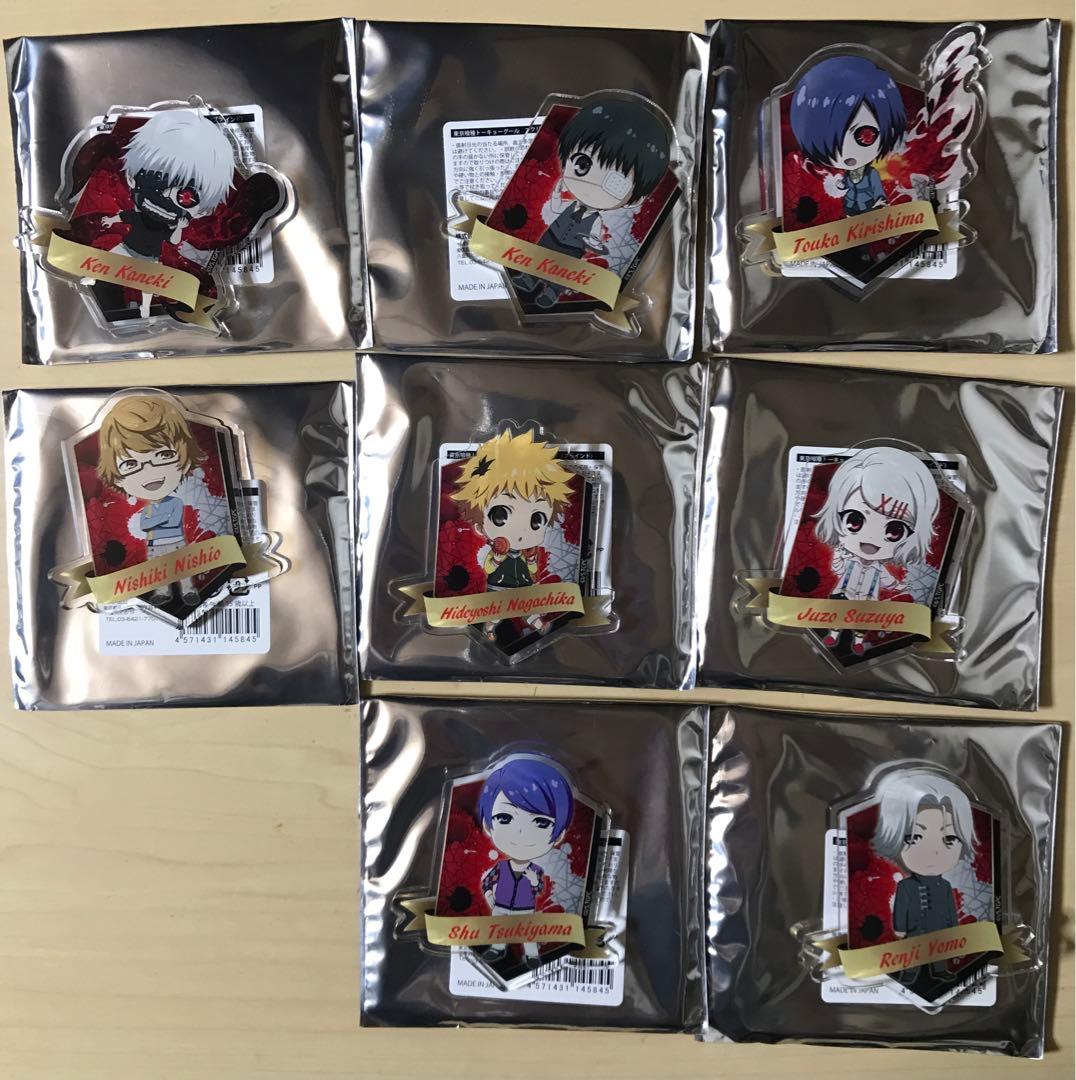 東京喰種　トウキョウグール　金木研　アクリルバッジ　アニメジャパン