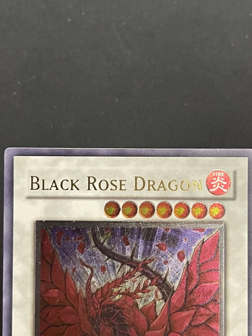 専用　遊戯王　ブラックローズドラゴン　レリーフ　英語版　EN