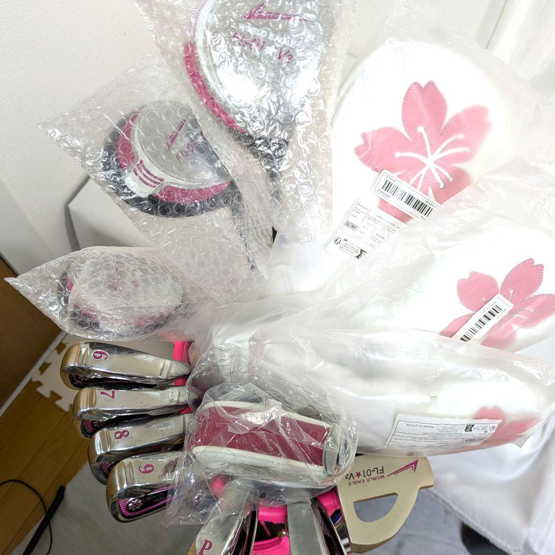 WORLD EAGLE レディースゴルフセット L 美品バッグ付