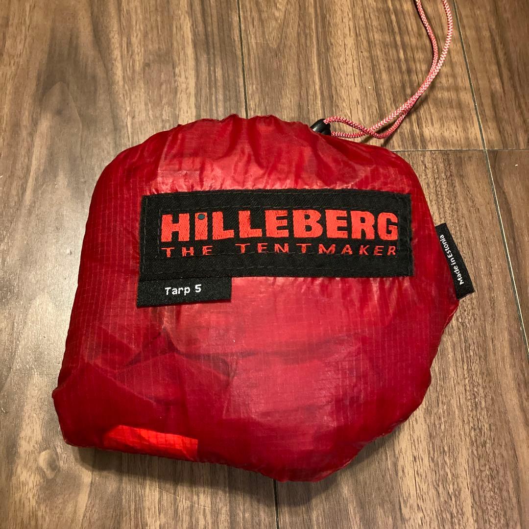 HILLEBERG Tarp 5 レッド
