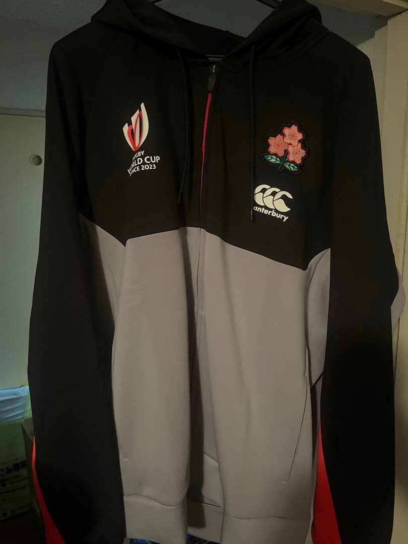 ラグビーワールドカップ2023 フード付きウェア カンタベリー製