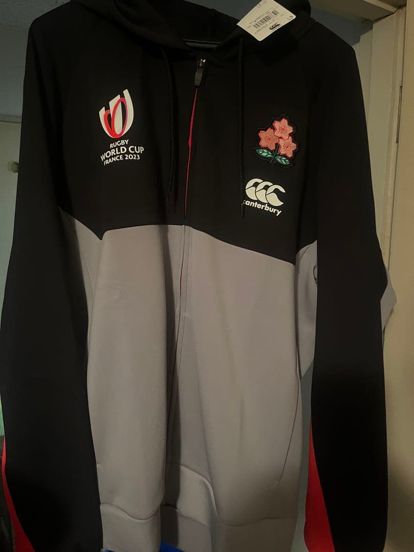 ラグビーワールドカップ2023 フード付きウェア カンタベリー製