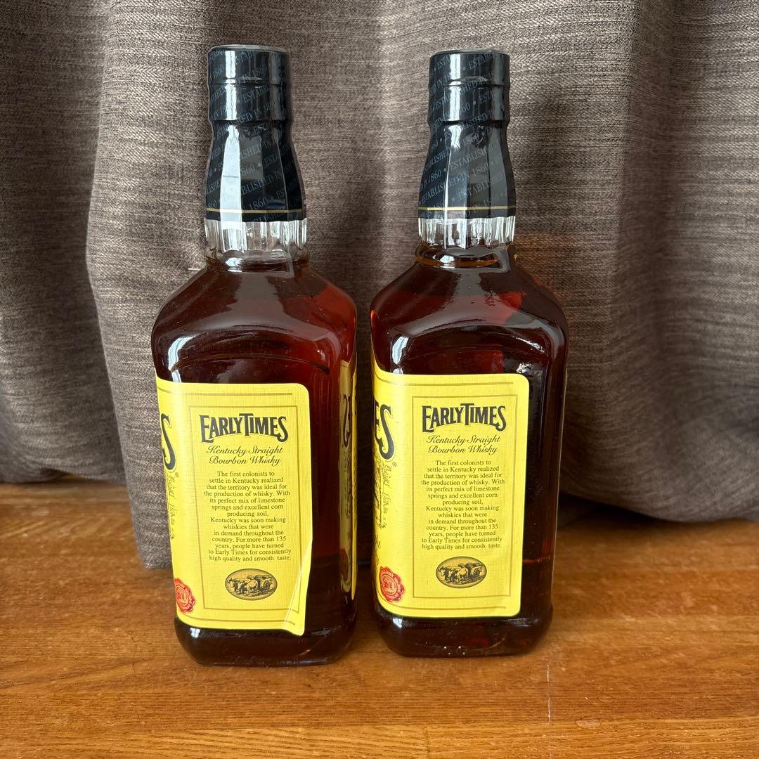 【終売品】アーリータイムズ　イエローラベル　700ml 2本