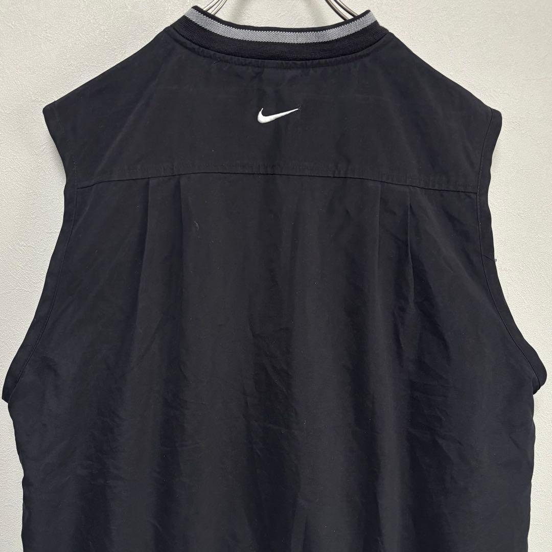 NIKE GOLFナイキ ゴルフ ベスト ジャケットｖネック ウェアー 黒 L