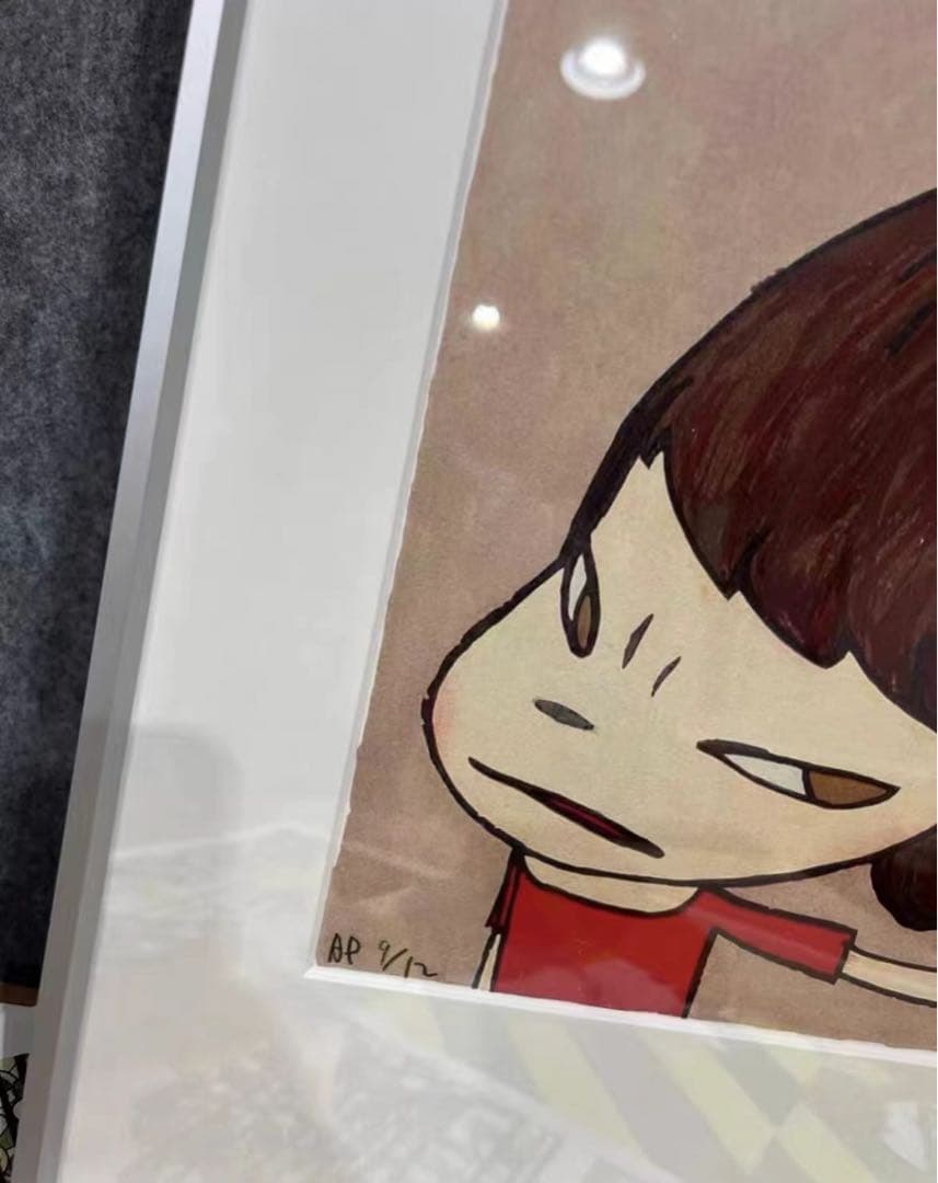 奈良美智　限定サイン入り版画「DAMM IT ALL」