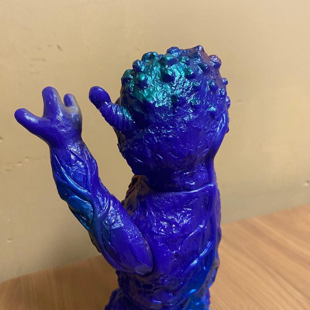 エレガブ　ドクロ　ヒトゴミラ　6期　ドクロ太郎　紫成型　ソフビ 5452