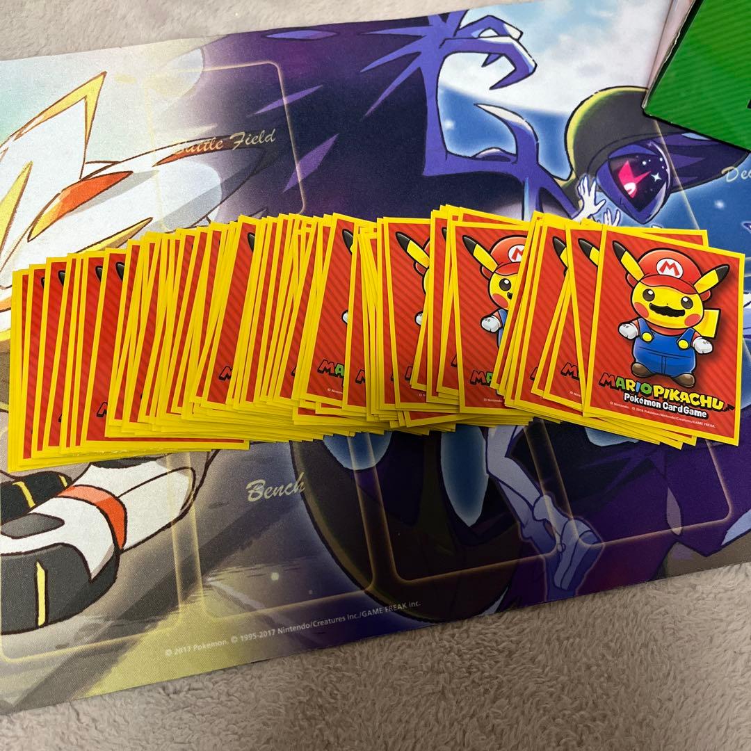 マリオピカチュウ ルイージピカチュウ スリーブ デッキケース