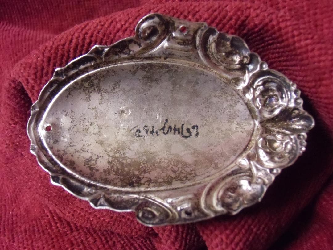 Ｗワイマールドイツ軍/ザクセン王国＊シューレッタウ戦友会旗名板（実物）