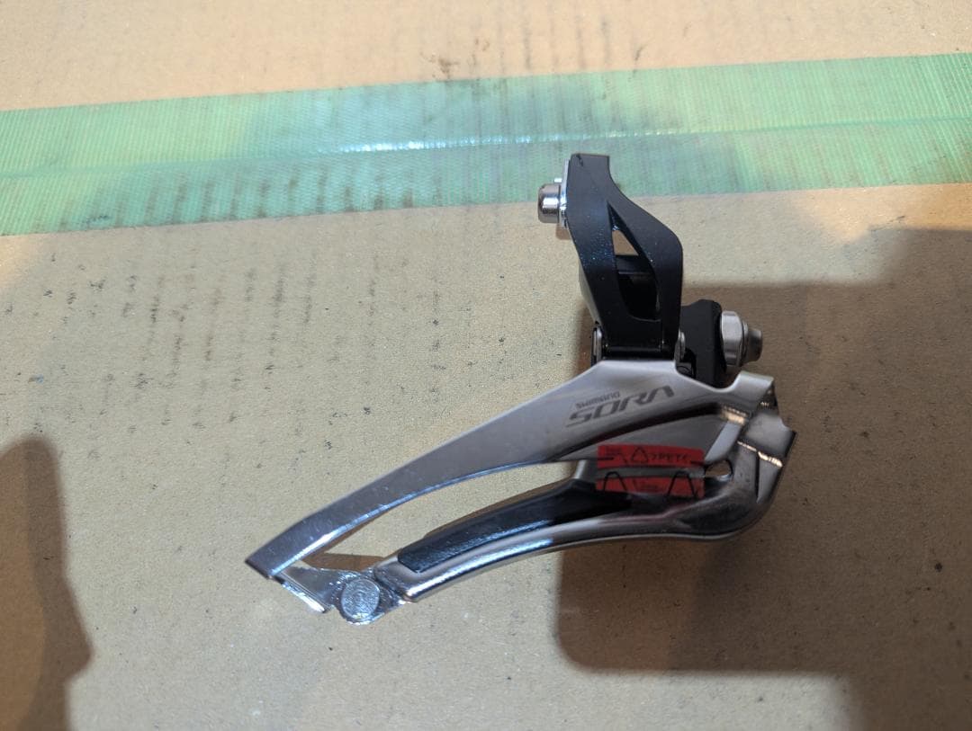 SHIMANO SORA レバー、FD、CSセット