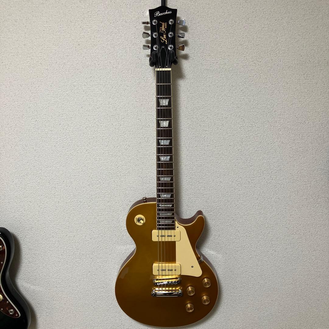 バッカス レスポールタイプ p-90 BLP STD ゴールドトップ