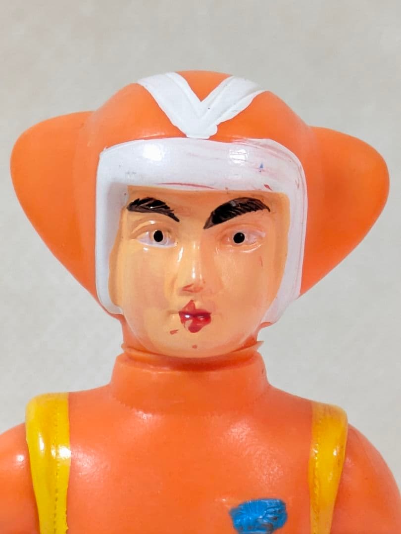 ブルマァク　トリプルファイター　SAT隊員（約15㌢）当時物　ソフビ