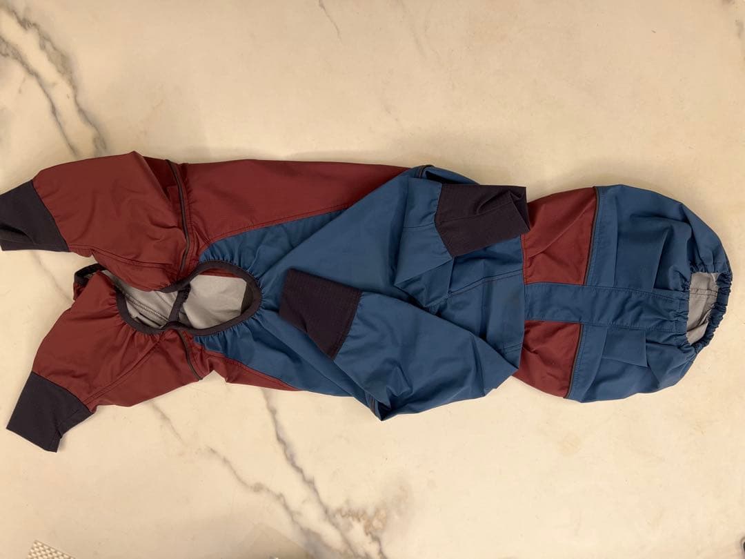 ALPHACON フード付き犬用レインコート防水加工済み