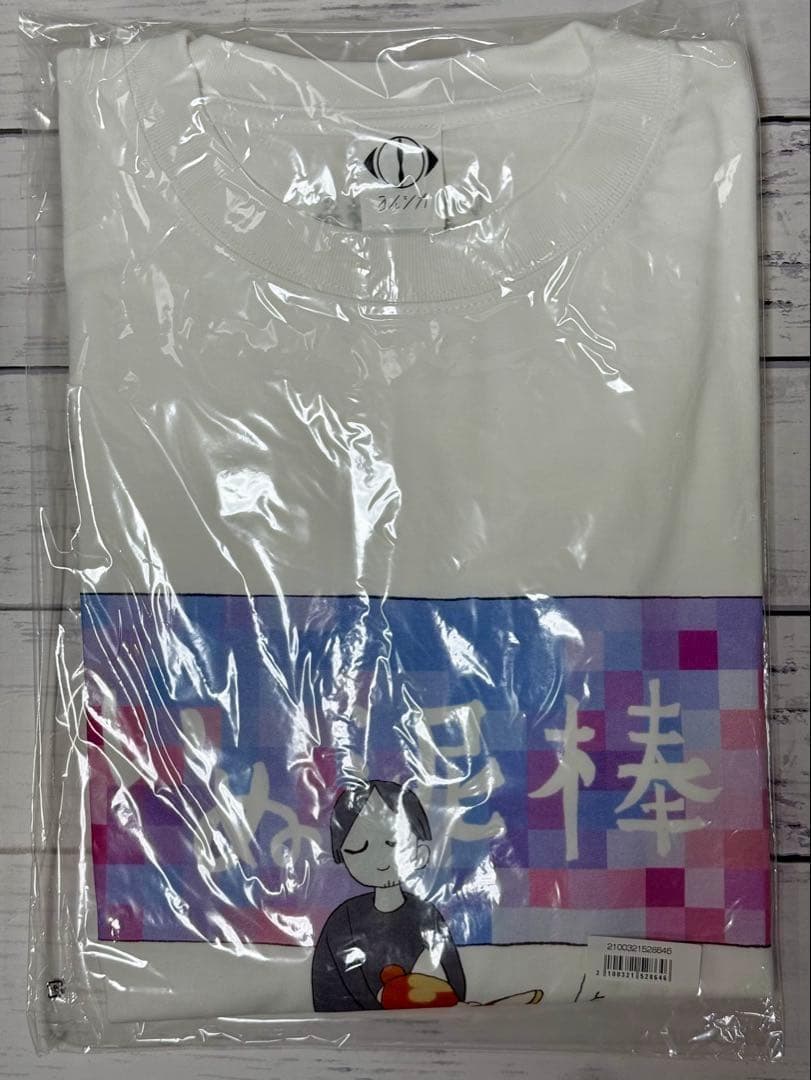 ヨルシカ　ライブ 2021 盗作　suisデザイン　「いぬ泥棒」　ビッグTシャツ