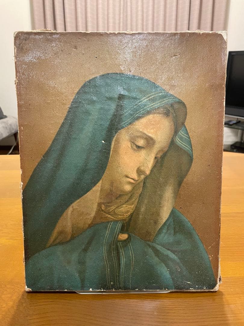 マリア様の油彩画