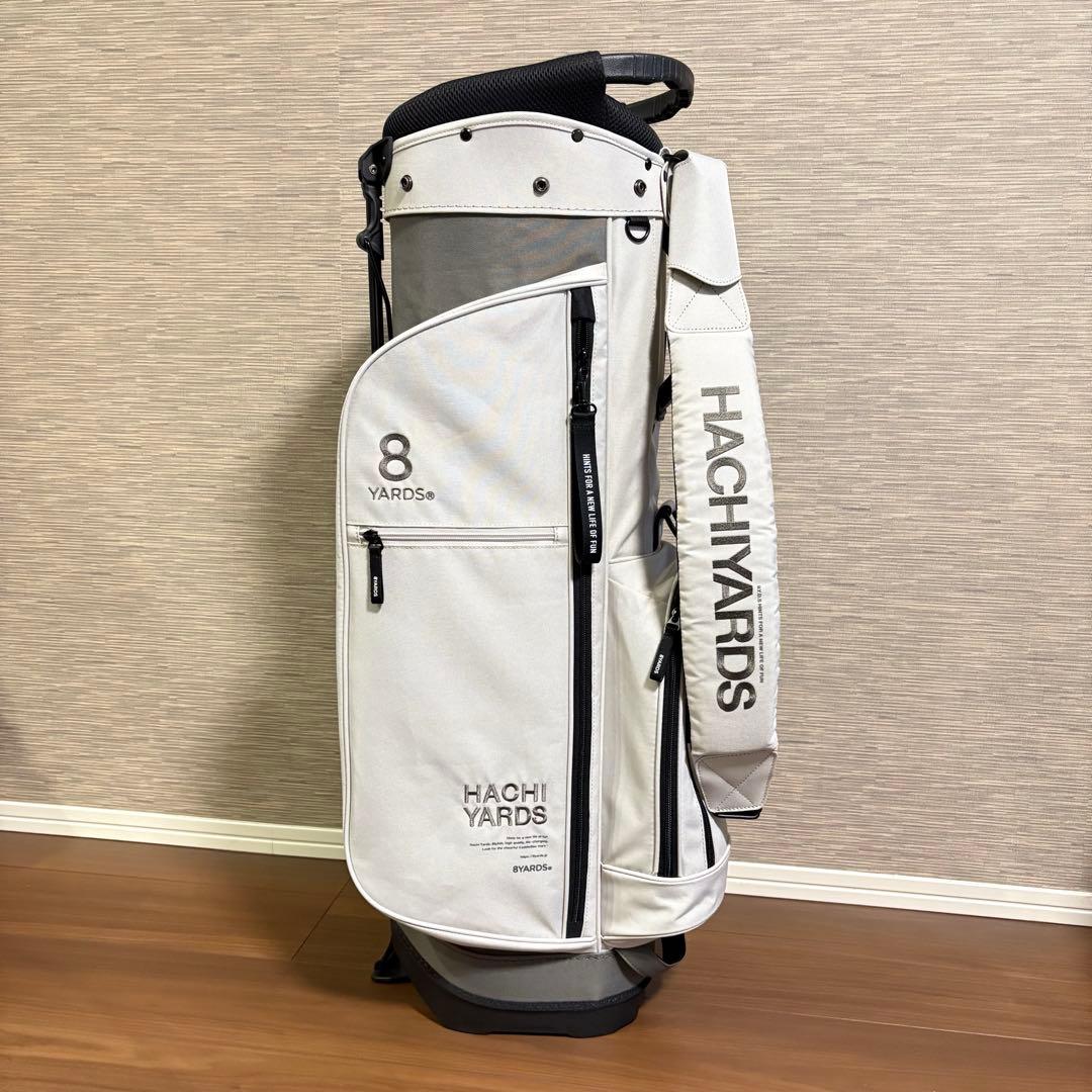 8YARDS ハチヤーズ キャディバッグ スタンド グレージュ