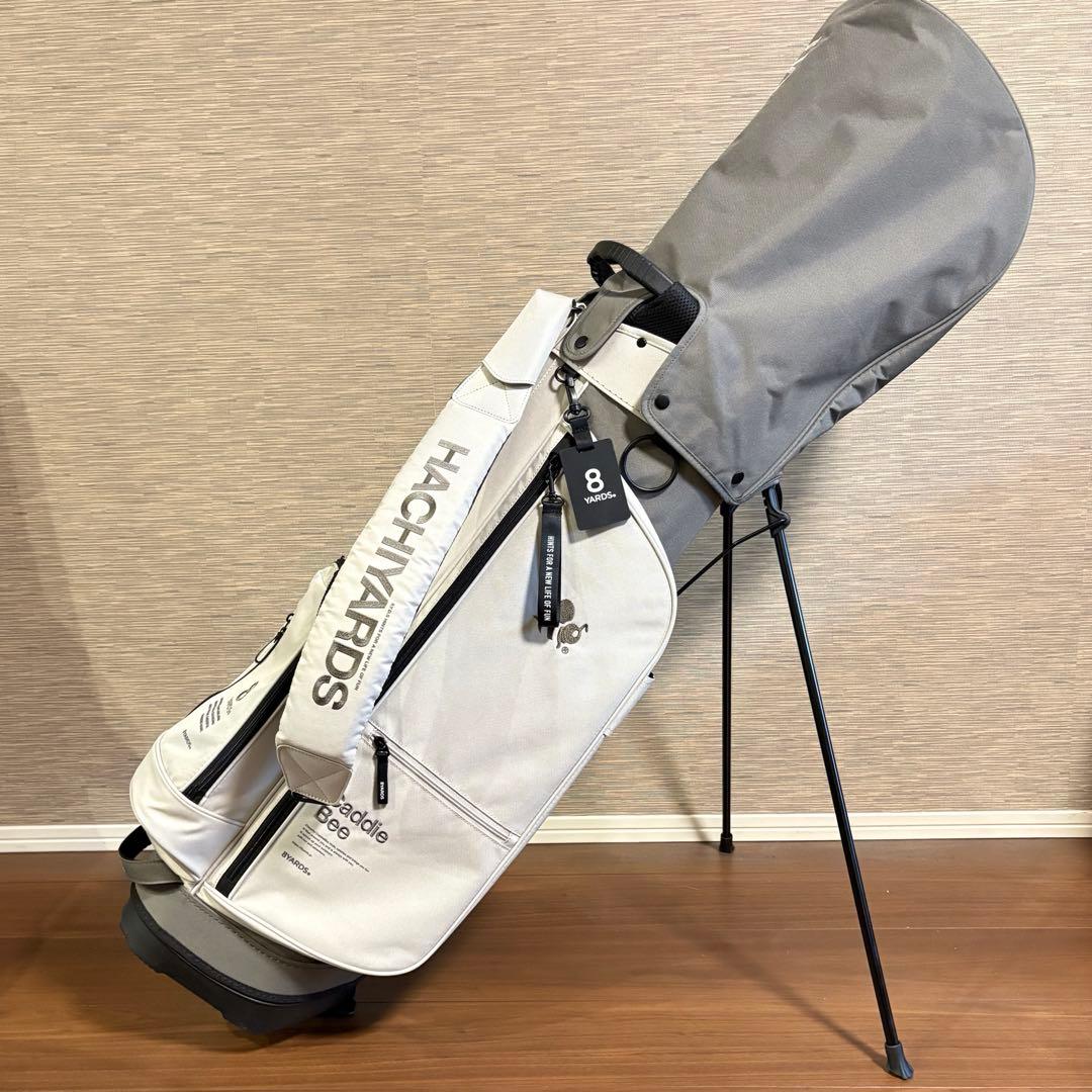 8YARDS ハチヤーズ キャディバッグ スタンド グレージュ