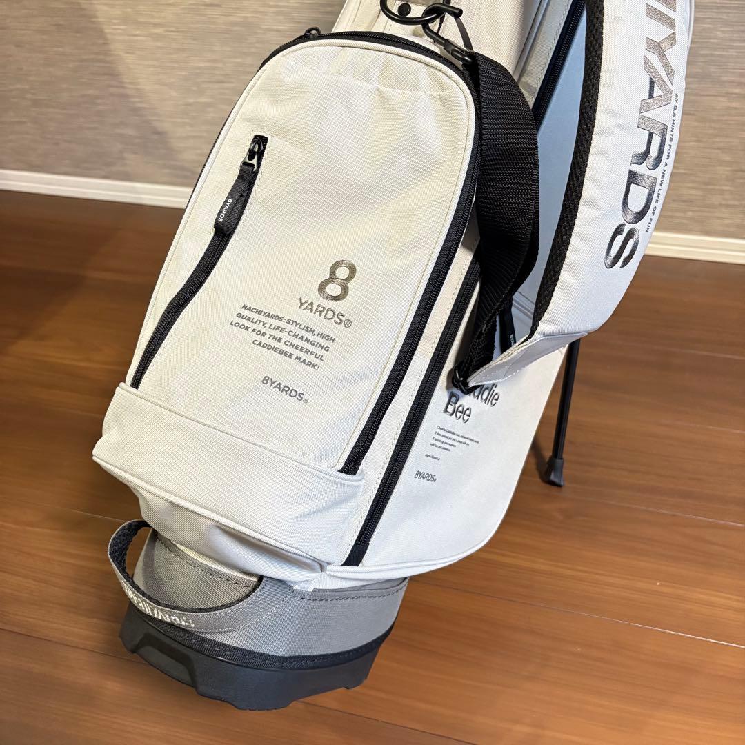 8YARDS ハチヤーズ キャディバッグ スタンド グレージュ