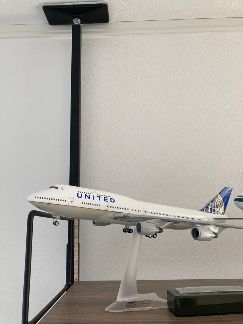 1/200 ユナイテッド航空 ボーイング747 (ヘルパ製)