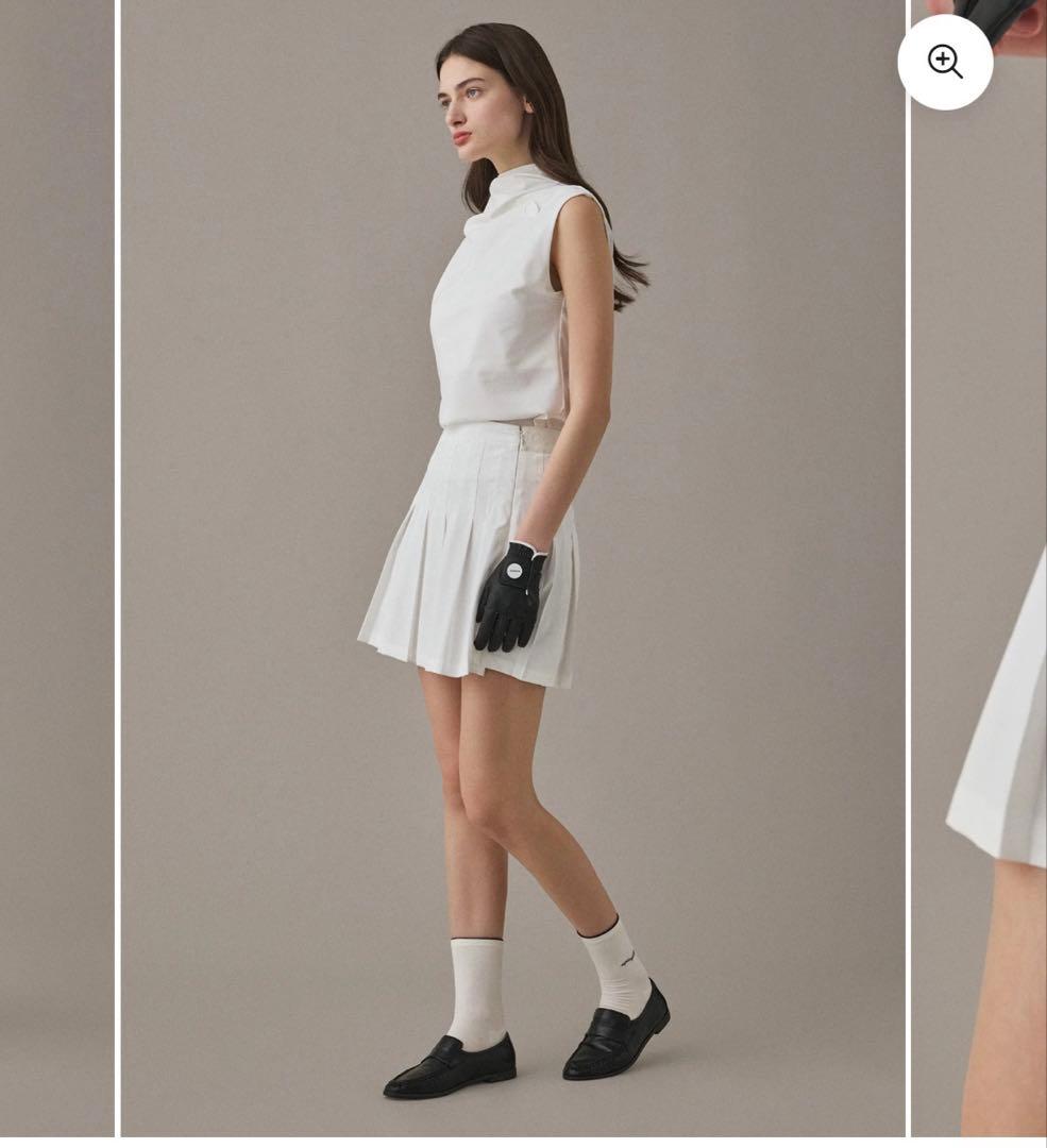 ESQUISE GOLF プリーツスカート　ゴルフウェア