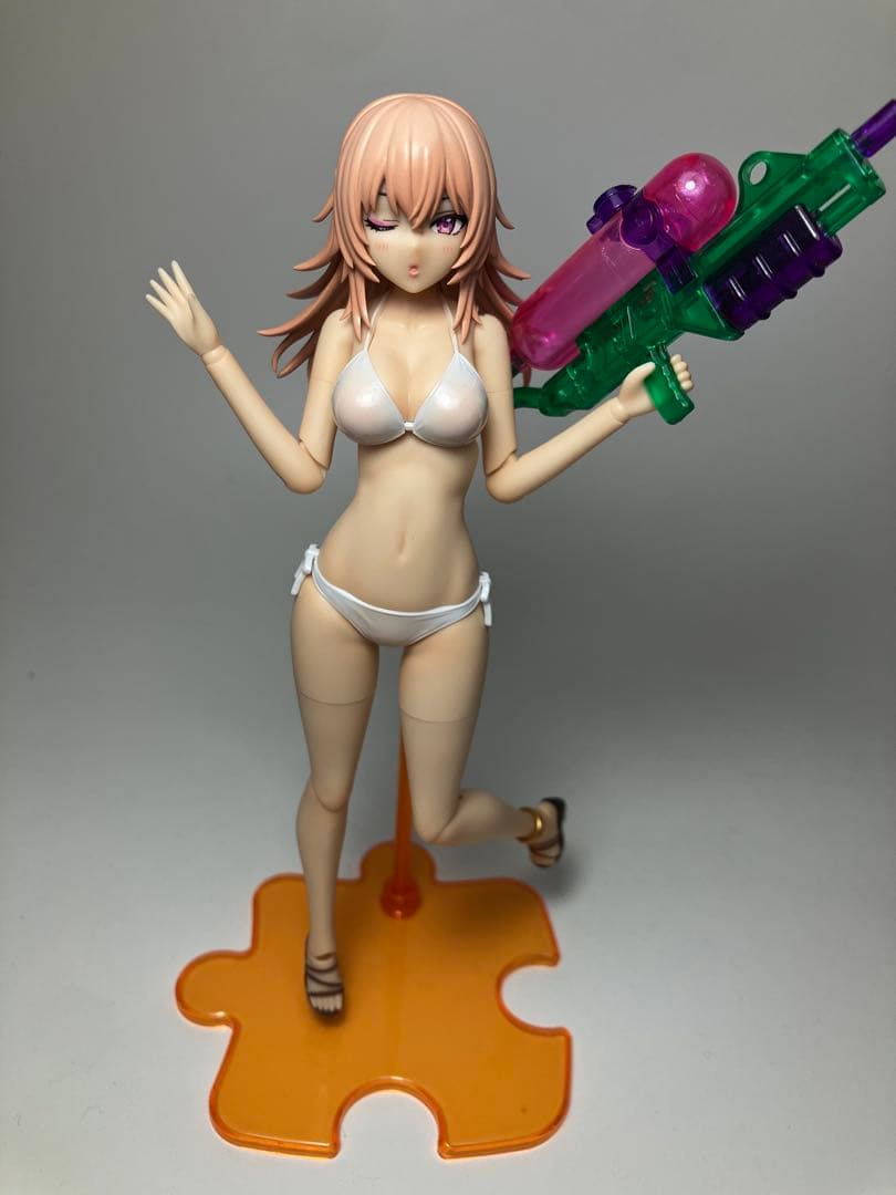 創彩少女庭園　一条星羅　水着　ヘアアレンジver 塗装済、完成品