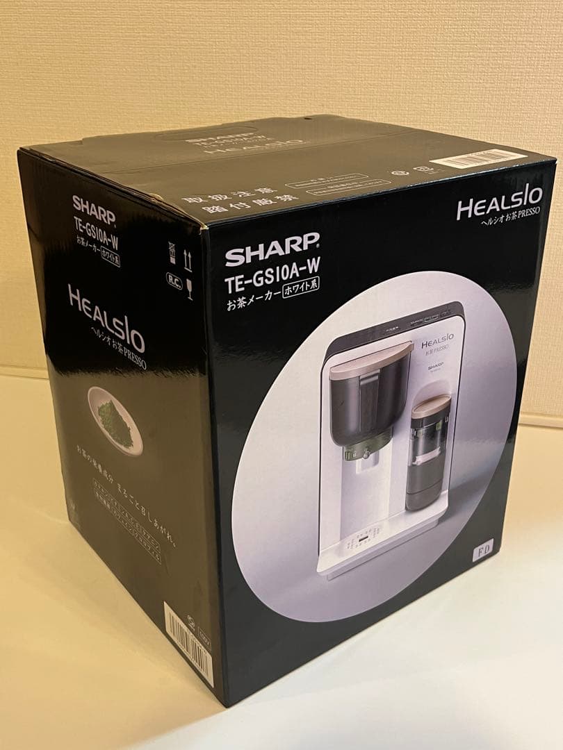 SHARP HEALSIO お茶PRESO TE-GS10A-W