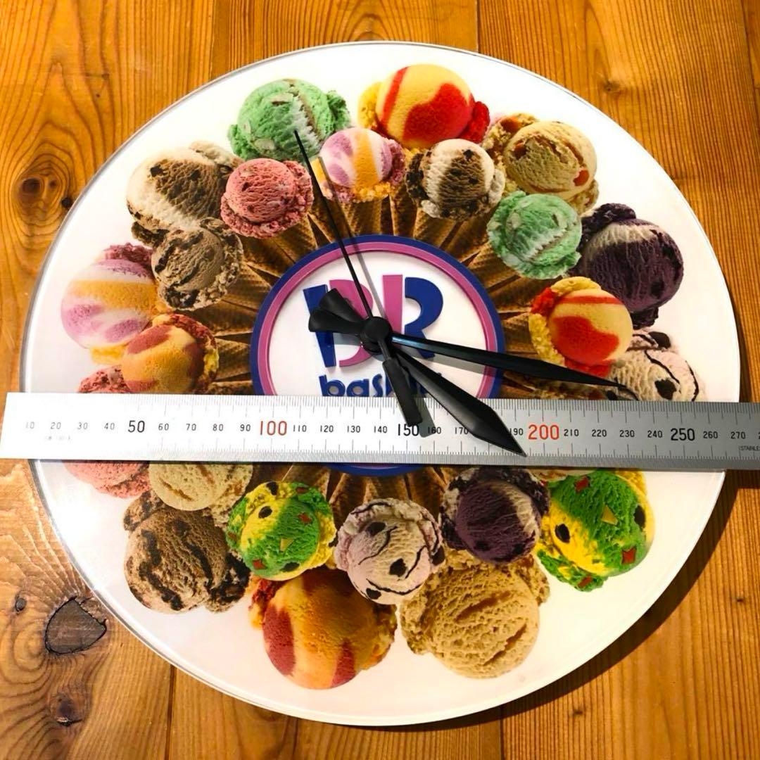 90年　サーティワン　アイスクリーム　アドバタイジング　クロック　時計　アメトイ