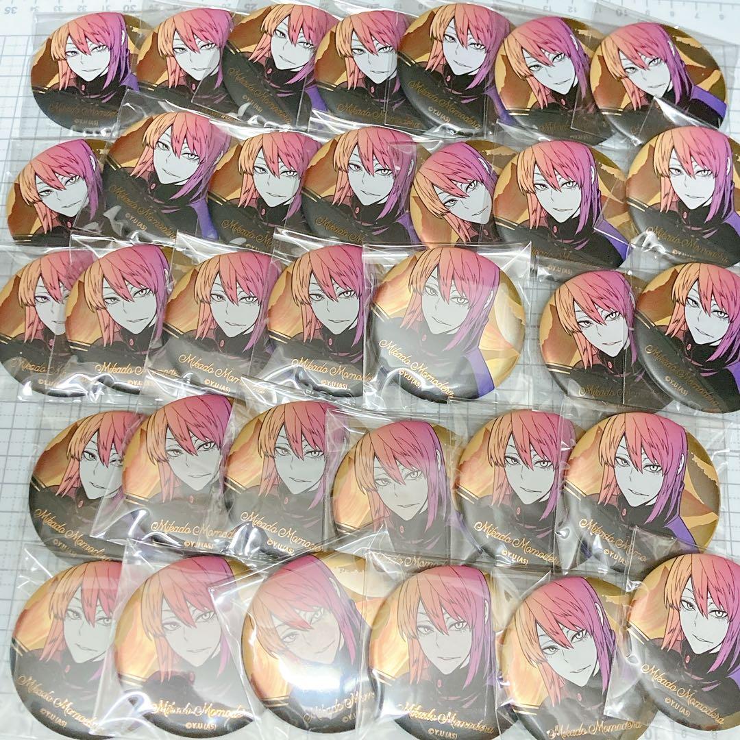 桃源暗鬼 メタリック缶バッジ 桃寺神門