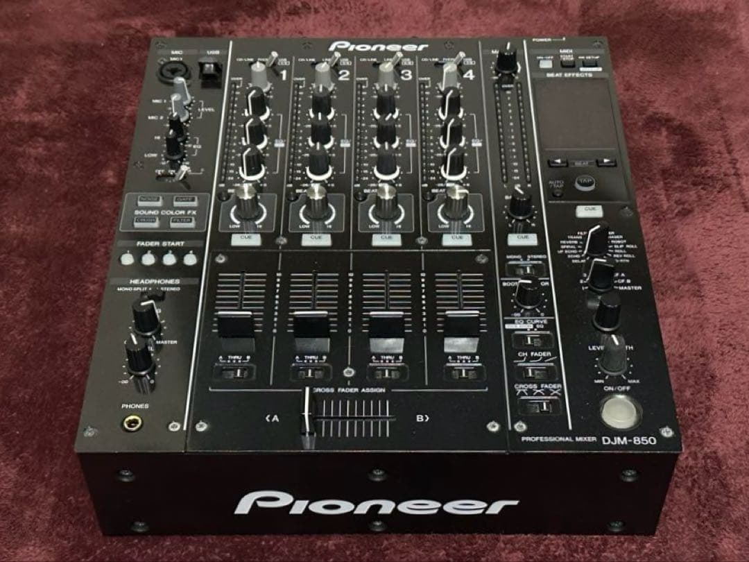 まるお　極美品Pioneer DJM-850 ソーニーヘッドフォンセット