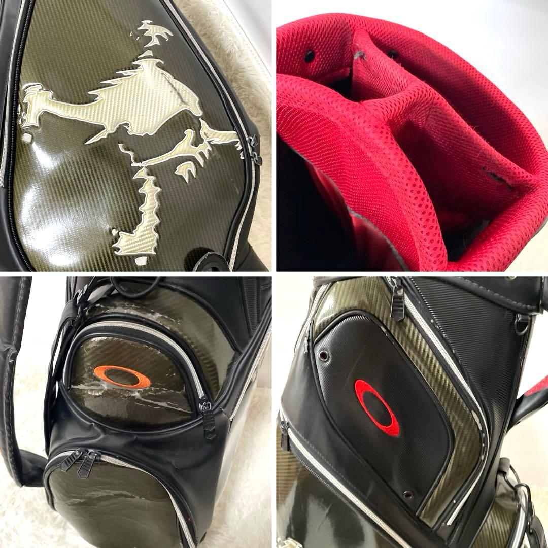 【訳あり/格安出品】オークリー キャディバッグ スカルロゴ フード付き