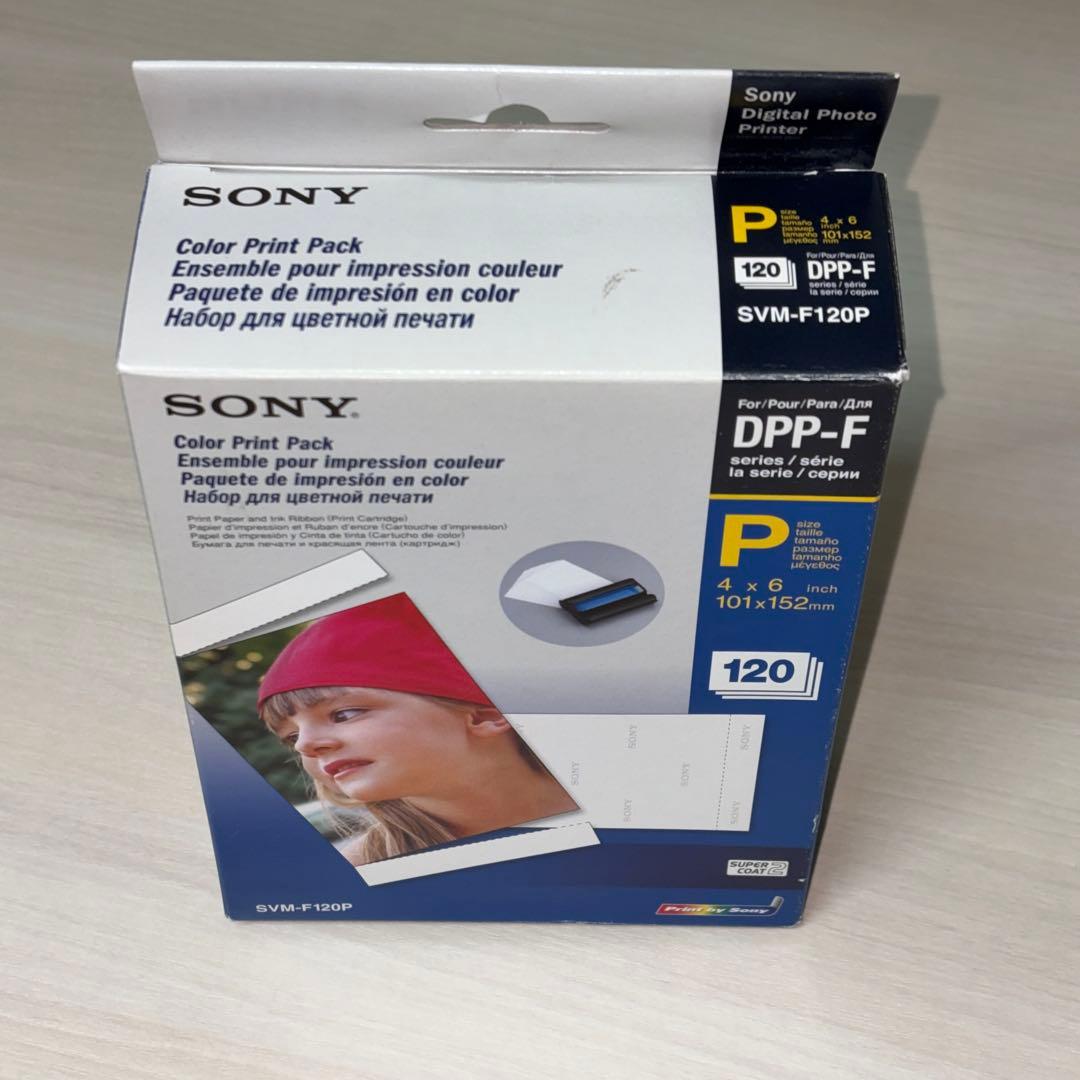 SONY DPP-F カラープリントパック 120枚 SVM-F120P