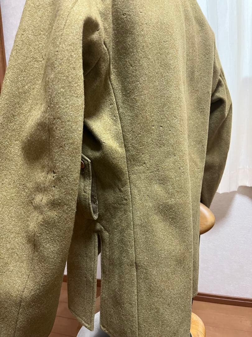 旧日本陸軍 兵士用 昭五式改折襟 軍衣 軍服 昭5式 軍衣