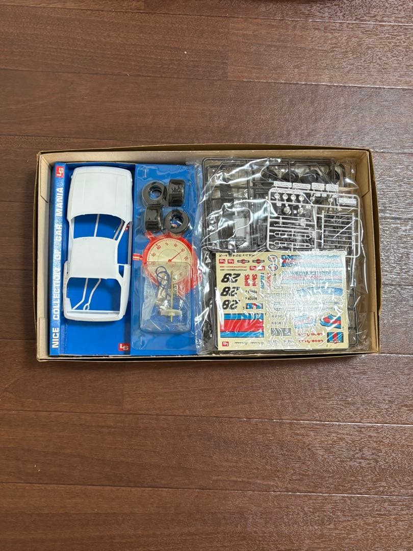 プラモデル(自動車モデルキット4点セット)