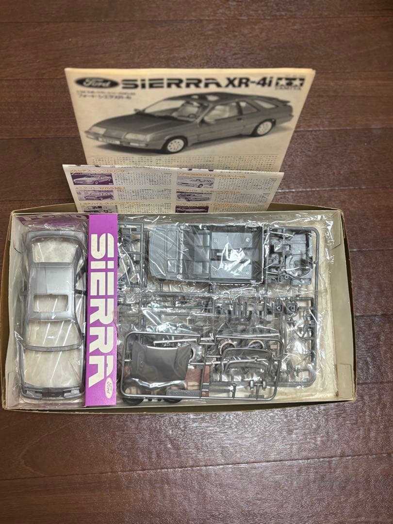 プラモデル(自動車モデルキット4点セット)