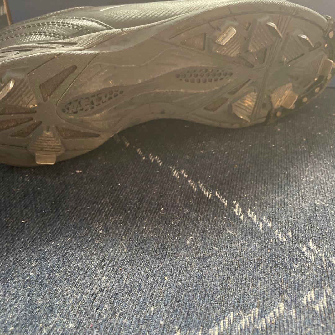 Mizuno 野球シューズ 25.5cm黒色 合成皮革